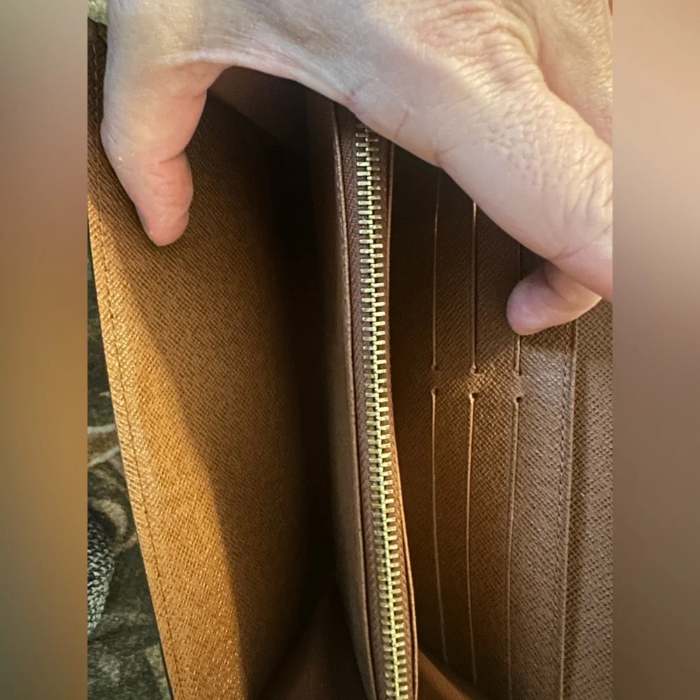 Louis Vuitton Porte Monnaie Monogram Pochette Credit Long Wallet